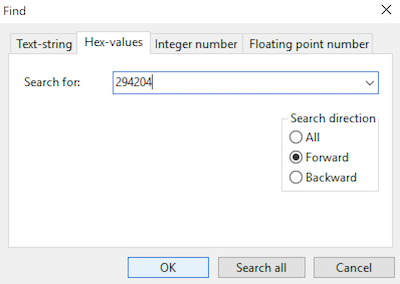 Comparing a signature across versions