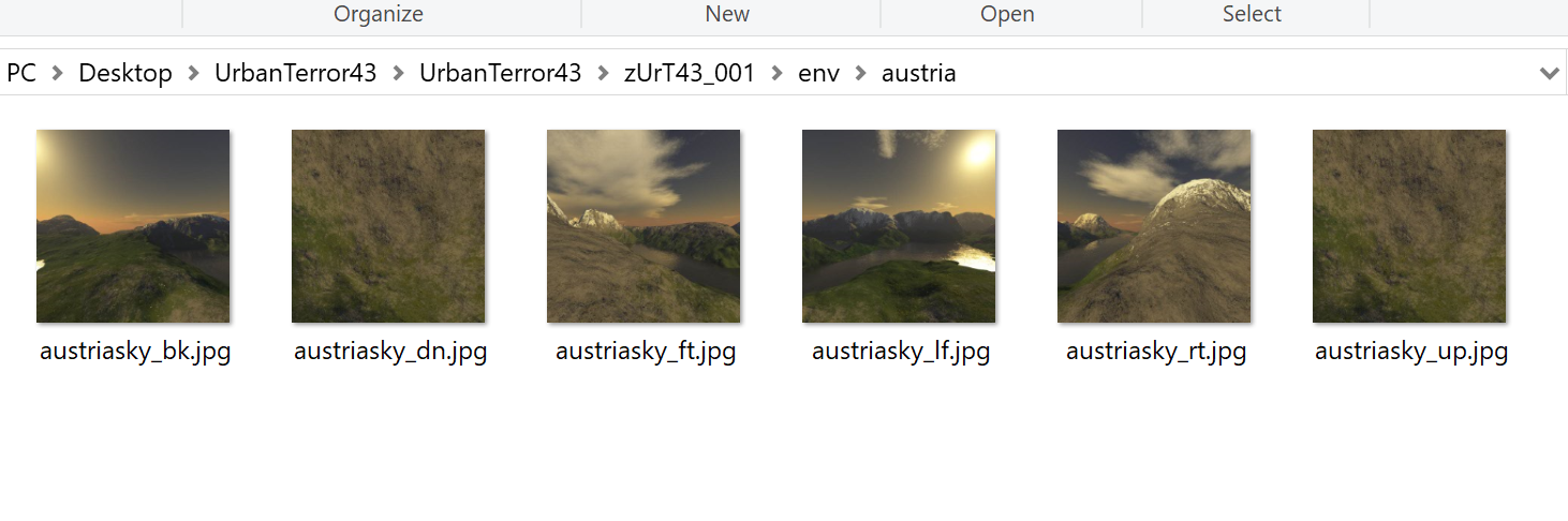 The replacement texture in game